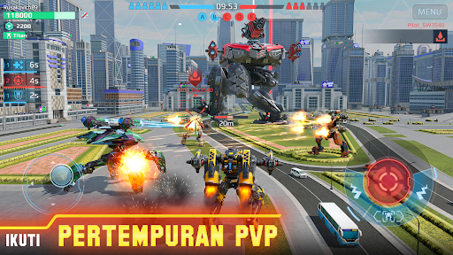 War Robots PvP Multiplayer - Tangkapan Layar 1