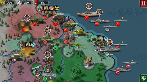 World Conqueror 3-WW2 Strategy - Tangkapan Layar 1