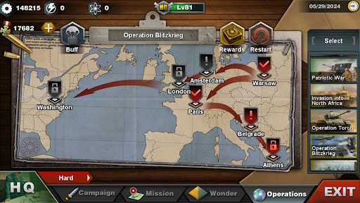 World Conqueror 3-WW2 Strategy - Tangkapan Layar 4