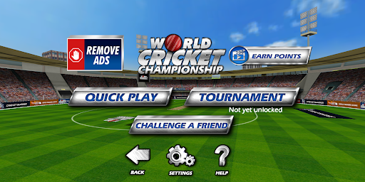 World Cricket Championship  1 - Tangkapan Layar 1