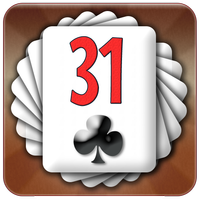 Thirty one - 31 card game. ikon